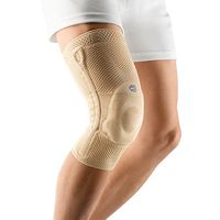 Bauerfeind - GenuTrain - Knee Support Brace - Targeted Support for Pain Relief and Stabilization of The Knee - Size 3, Comfort - Color Nature