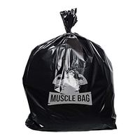 Muscle Bag - Trash Bags, 95-96 Gallon Superior Strength Series (STS) Garbage Bags, 2 Mil, Folded for Easy Dispensing, 25 Heavy Duty Bags