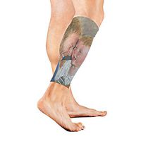 Leg Sleeve Unique Father's Day Watercolor Calf Sleeves 1 Pair for Men/Women Running/Cycling/Maternity/Travel/Ourdoor Activities