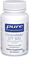 Pure Encapsulations - ChromeMate GTF 600 - Unique Chromium Polynicotinate Supplement - 180 Capsules