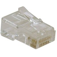 CNE453663 100 Pieces Cat6, Cat5E Crimp Connectors, 2 Bags