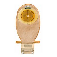 Coloplast 15534 SenSura® Flat, Standard Wear, EasiClose™ Wide Outlet Pouch - Opaque (20/Pack)