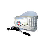 ALPHAY Waist Brace Lumbar Support Back Massage Pain Relief Pain Lower Air Traction Belt(XL,White)