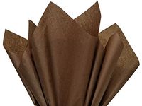 96 Gift Grade Tissue Paper Sheets - 20" x 30" Soft fold Packed Bulk Buy !!! Choose Color (Espresso)