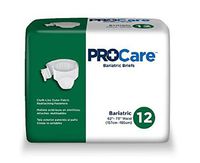 Procare - Adult Incontinent Brief ProCare - Tab Closure 2X-Large Disposable Heavy Absorbency - 48/Case - McK