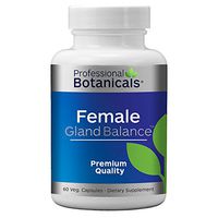 Professional Botanicals - Female Gland Balance - Hormone Support - 60 Vegetarian Capsules