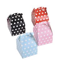 TOYMYTOY Candy Boxes Polka Dot Treat Boxes Gift Box Party Favor Supplies,20Pcs