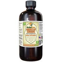 American Ginseng (Panax Quinquefolius) Tincture, Dried Root Liquid Extract (Brand Name: HerbalTerra, Proudly Made in USA) 32 fl.oz (0.95 l)