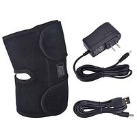 LLMLCF Heat Massage Knee Pads, Heated Knee Brace Wrap Support,Wireless Portable Rechargeable Infrared Knee Heating Pad for Knee Injury, Muscles Pain Relief, for Men Women,heatingstyle