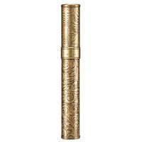 Humidors Cigar moisturizing Tube Cigar Tube Bronze Embossed Cigar Tube Large Portable Tube Travel Portable Single moisturizing Tube Cigar Accessories (Color : Gold, Size : 2.52.518cm)