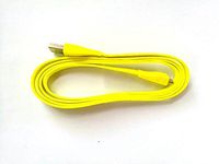 LZYDD Micro USB Charging Cable for Logitech UE Boom Bluetooth Speaker 22AWG 1.2M Max 2.5A Yellow