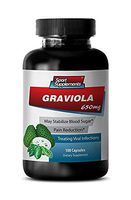 Digestive System Pills - GRAVIOLA 650MG - Graviola Leaf Powder - 1 Bottle (100 Capsules)