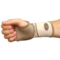 Mueller Life Care Contour Wrist Support Sleeve, Taupe - Large 8.5-9.5"