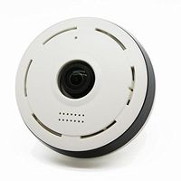 Spytec WF1130 360 degree Wi-Fi surveillance camera with 1280p HD video and watch videos through app on phone and tablet