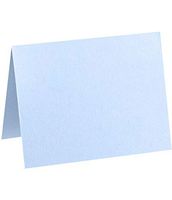 A6 Folded Card (4 5/8 x 6 1/4) - Baby Blue (250Qty) | Perfect for Personal Stationery, Invitation Suite Inserts, Casual Correspondence and much more! | EX5030-13-250