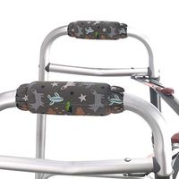 Walker Padded Hand Grip Covers Walker Hand Folding Rolling Walker Hand Grip Pads Washable One Size Multiple Colors (WH12)