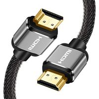 High Speed 4K HDMI Cable 10 ft/3m 18Gbps HDMI 2.0 Cable with Braided CordSupports 4K 60Hz HDR,Video 4K 2160p 1080p 3D,Compatible with Ethernett ARC, PS4/3, Xbox, HDTV by DEEPTOK
