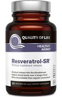 Quality of Life - Resveratrol SR - 30 Vegicaps