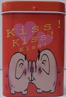 Bandaid Box VINTAGE Style TIN Metal Cigarette Case. Holds King size. Holds 10 cigarettes.