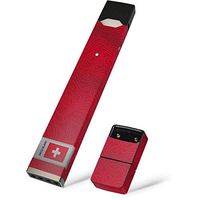 Skinit Decal Wrap for Juul E-Cigarette - Originally Designed Switzerland Soccer Flag Design