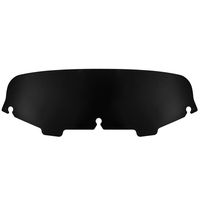 Amazicha Black 5" Windshield Windscreen for Harley Davidson Touring Street Glide Electra Glide FLHT FLHTC FLHX 1996-2013