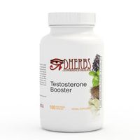 Dherbs Testosterone Booster for Men with Horny Goat Weed, Tongkat Ali, 100 Pills