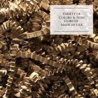 Variations of Crinkle Cut Kraft Paper Shred Filler Tissue Great for Gifts, Empty Basket Filler, Box Wrapping, Bag Stuffing and Packing Brown 1/2 LB