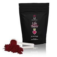 Life Beets, Circulation Superfood Concentrated Beetroot Powder Nitric Oxide Boosting Supplement, 90 Grams