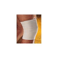 Knee Support - Small 8" Soft beige knitted elastic, slips on easily, provides compression.