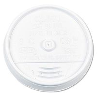 Dart Container Corporation Dcc 16Ul C-Sip-Thru Foam Cup Lid F/16Oz WHI 1M DCC 16UL