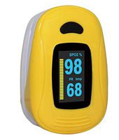 Heart Rate Monitor, Household Quick Accurate Low Power Consumption for Readings SpO2 for Home Exercise Travel Use Electric Finger Clip hh Meter(#1)