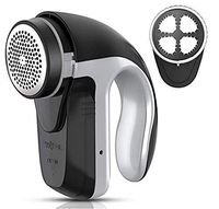 Clothes Lint Remover, VIVREAL Rechargeable Fabric Shaver with Adjustable Shave Height, Portable Electric Sweater Shaver, Quick & Safe Lint Shaver for Pill Fuzz Fluff Bobbles on Clothes Carpets