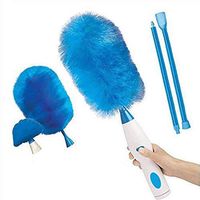 GTAIYH Electric Spin Duster 360 Degrees Rotatable Dusting Brush,Hurricane Spin Duster Motorized Dust Wand,Super Strong Absorption No Dead Corner Easy to Use Housekeeping Supplies
