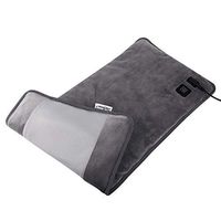 Far Infrared Electric Heating Pad for Back Pain, Heating Pads with Innovative Graphene Heating Films, for Lower Back, Cramps, Pain Relief - Large Size 12 * 24inches