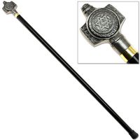 King Solomon Cane - Star of David Religious Iconic Walking Stick