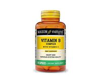 Mason Natural B Complex Plus Vitamin C 100 Tablets