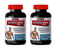 libido Booster for Men Sex - Extreme Male Pills - Male Enhancement Formula - longjack tongkat ali Capsules - 2 Bottles 120 Tablets