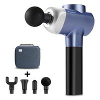 LANDWIND Massage Gun Percussion Muscle Massager for Athletes Handheld Deep Tissue Fascia Massager Full Body Recovery Pain Relief Therapy - 35dB Super Quiet, 5 Intensities, Quick Charge (X6 Pro)