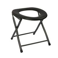 XH Foldable Bath Chair Toilet Stool Bearing 220 Lbs, High-Strength Steel Pipe Engineering Plastic Non-Slip Mat Portable and Portable, Suitable for Pregnant Women