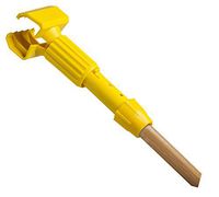M2 Professional 60" Jaws Style Wet Mop Handle - Wood (Case of 12)