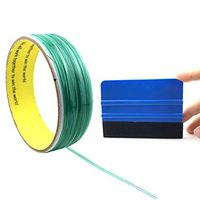 Sumerlly 10M Knifeless Finish Line Tape with Squeegee for Car Vinyl Wrapping Trim Cutting