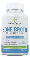 Bone Broth Capsules - Organic & Grass-Fed Collagen Capsules Organic Bone Broth Protein Powder - Multi Collagen Supplement - Healthier Hair, Teeth, Joint & Pure Hydrolyzed Collagen Peptides Gut Health