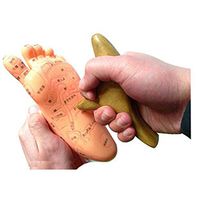 Triangle Fragrant Wood Massage Scrap Lymphatic Drainage Shiatsu Body Massager Blood Circulation Acupuncture Foot Care Tool