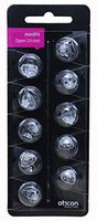 FCS miniFit RIC Domes for Oticon MiniFit RIC Hearing Instrument 10-Pack (Open, 10 mm).