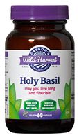 Oregon's Wild Harvest Holy Basil Organic Herbal Supplement, 60 Count