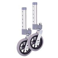 Nova 5” Swivel Wheels for 1” Folding Walker - 1 Pair