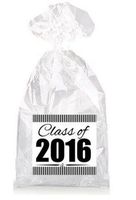 Class of 2016 Graduation Party Birthday Party Favor Bags with Ties - 12pack