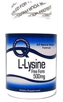 L-Lysine Free Form 500mg 100 Capsules ^GLS