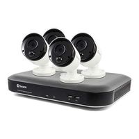 Swann 4 Camera 8 Channel 4K Ultra HD DVR Security System | 2TB HDD, Heat & Motion Sensing + Color Night Vision