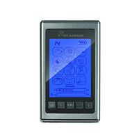 TENS EMS Unit Pro S Muscle Stimulator 12 Modes Rechargeable Battery [Lifetime Warranty] (Silver)